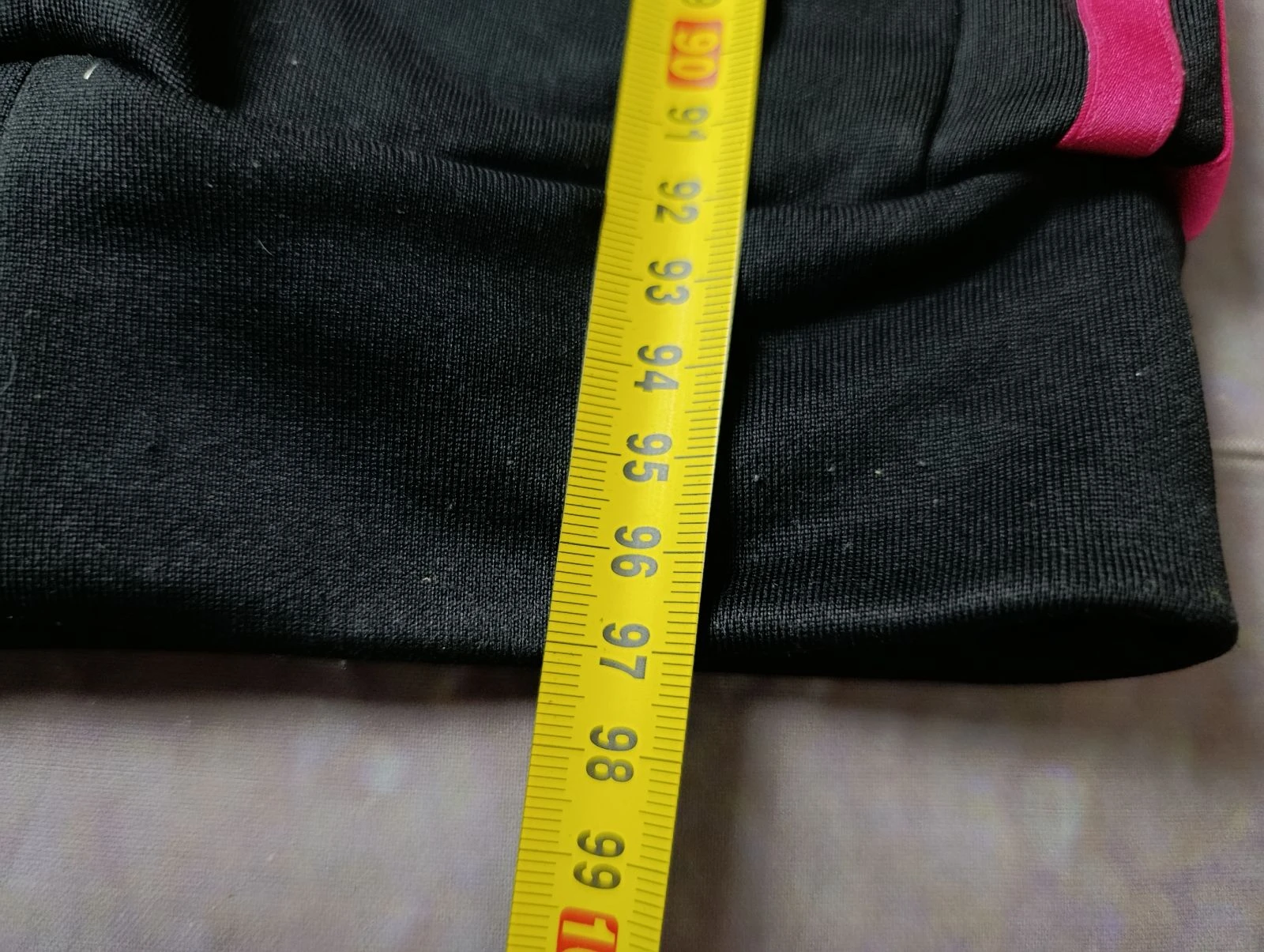 Pantalones de chándal Adidas para mujer, negros con rayas rosas, talla M – photo 12